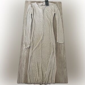 Jluxlabel Metallic Mesh Dress